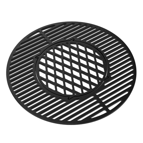 Gusseisen Grillrost-Set für 57cm Kugelgrill 2-teilig emailliert