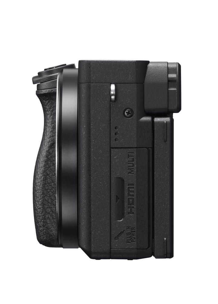 Systemkamera APS-C 24,2 MP 4K mit 16-50 mm Objektiv, Schwarz - Bild 6