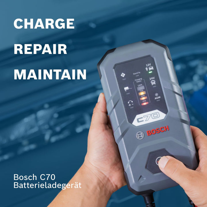 Batterieladegerät 12V/24V für Blei-Säure AGM EFB GEL 2–300 Ah - Bild 2