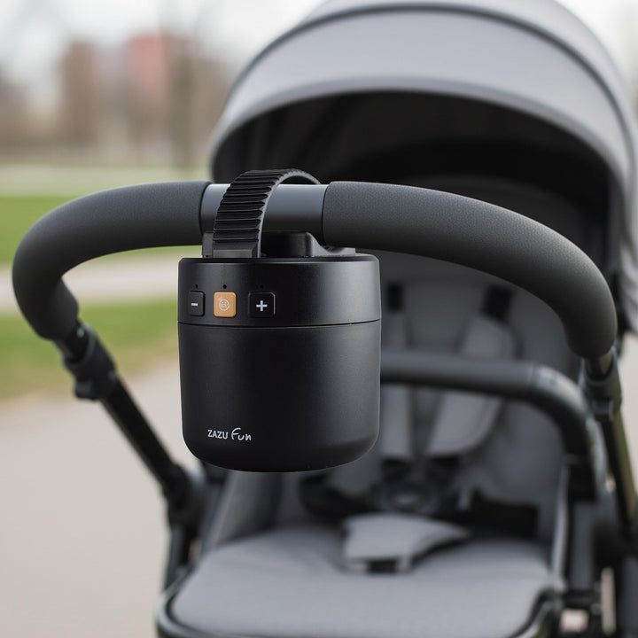 Kinderwagen-Schaukler elektrisch mit Geräuschsensor 5 Stufen USB-C - Bild 2