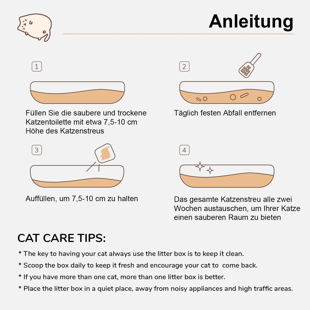 Tofu Katzenstreu 10,8 kg staubfrei schnell klumpend Geruchskontrolle - Bild 6