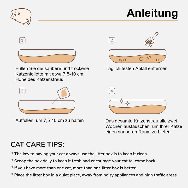 Tofu Katzenstreu Apfelholz-Mix staubfrei 10,8 kg 4er Pack - Bild 7