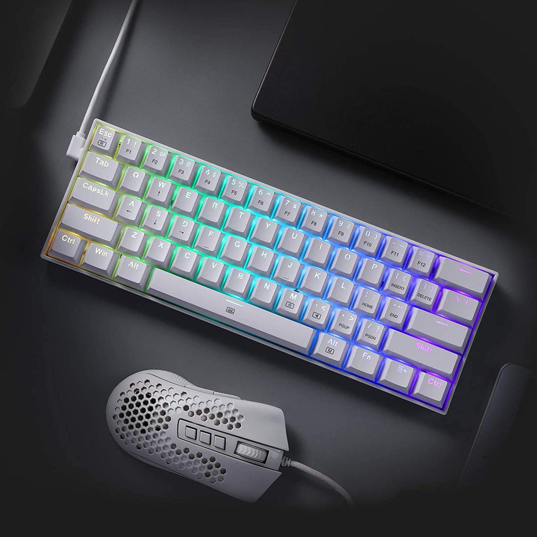 Gaming Tastatur 60% mechanisch RGB 61 Tasten Hot-Swap kabelgebunden - Bild 5