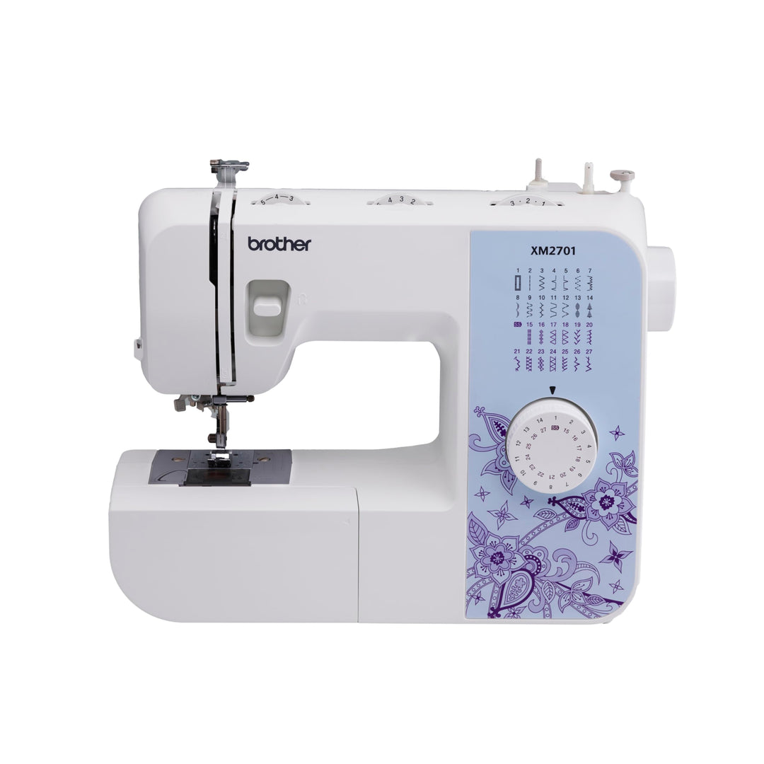 Nähmaschine 27 Nähprogramme mit Freiarm und Automatik-Einfädler