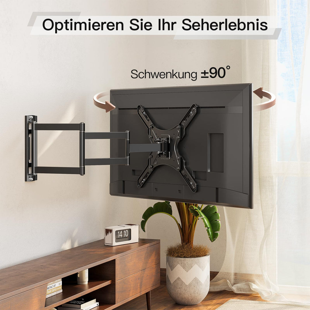 TV Wandhalterung 950mm langer Arm schwenkbar für 26-65 Zoll - Bild 4