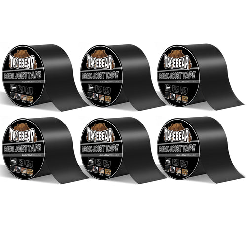 Butylband wasserdicht Schwarz 100mm×5m für Terrasse und Deck