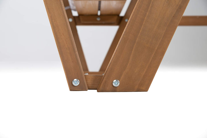 Kinder-Sitzgruppe Massivholz Teak-Optik 4 Plätze für Garten &amp; Terrasse - Bild 7