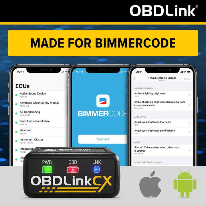OBD2 Adapter Bluetooth 5.1 für BMW &amp; Mini Fahrzeugdiagnose - Bild 2