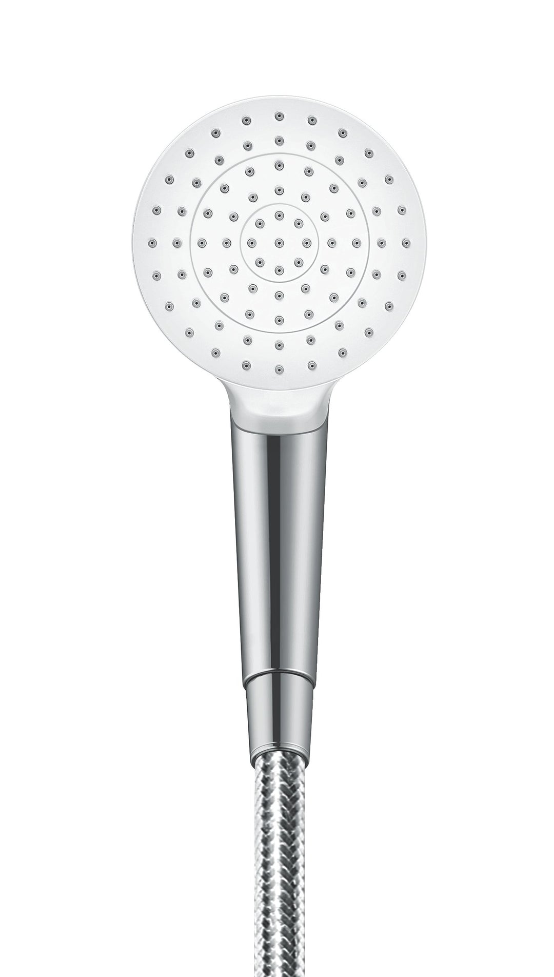 Duschset wassersparend 1-Strahl mit Schlauch 160 cm Weiss/Chrom - Bild 3