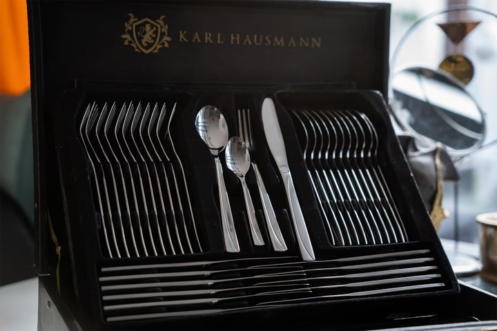 Besteck-Set 72-teilig Edelstahl 18/0 für 12 Personen im Koffer - Bild 5