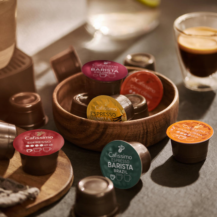 Kapselmaschine kompakt 3 Kaffeestärken mit 30 Kapseln Rot - Bild 6