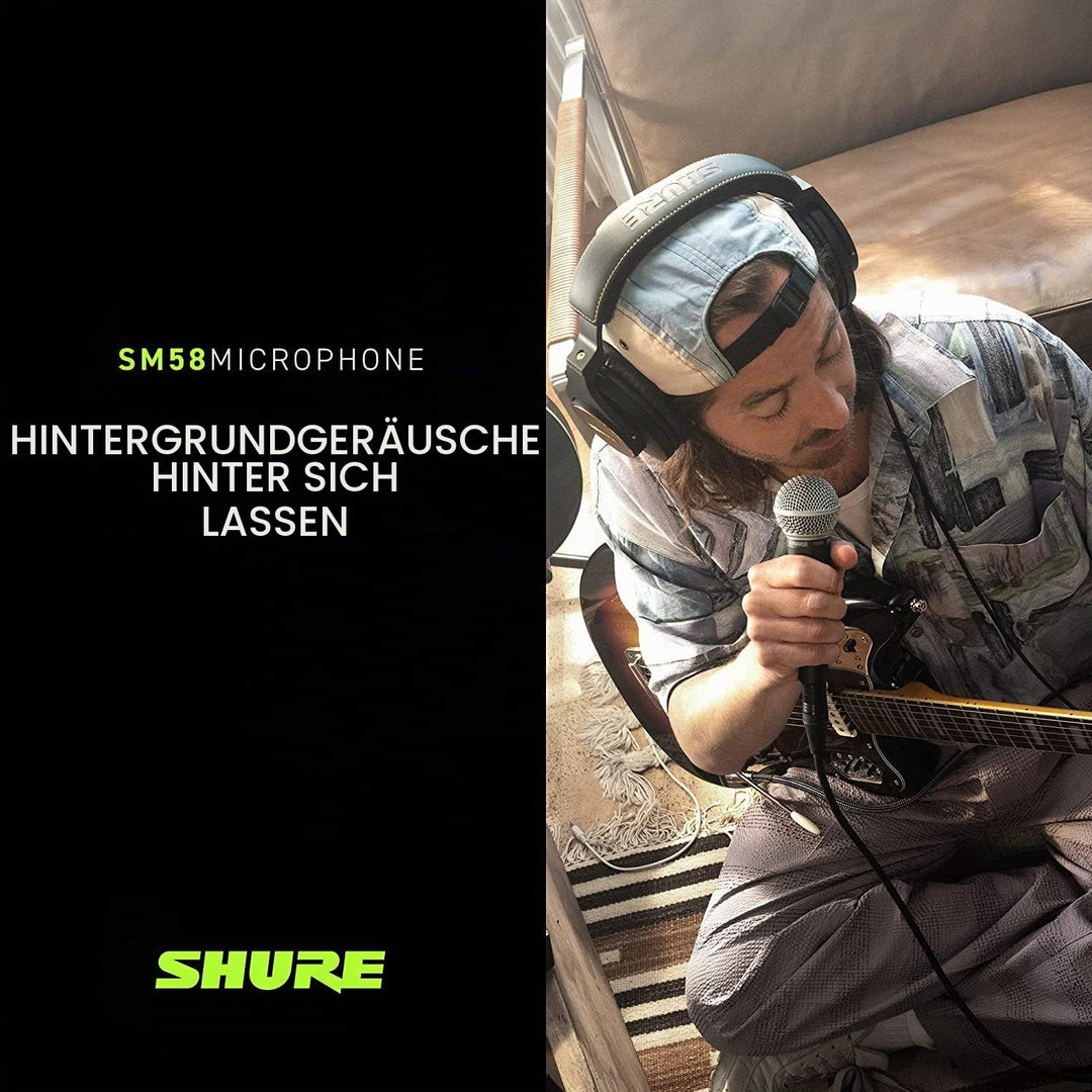 Dynamisches Gesangsmikrofon XLR Niere mit Poppschutz für Bühne &amp; Studio - Bild 9