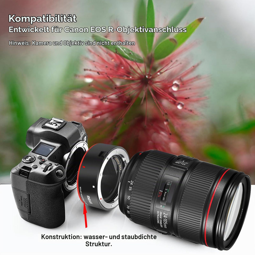 Objektivadapter EF auf EOS R Autofokus Metall für Canon spiegellos - Bild 6