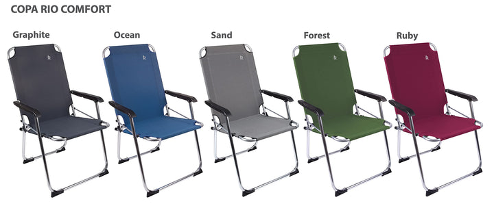 Klappstuhl Aluminium 600D Polyester kompakt fuer Camping - Bild 6