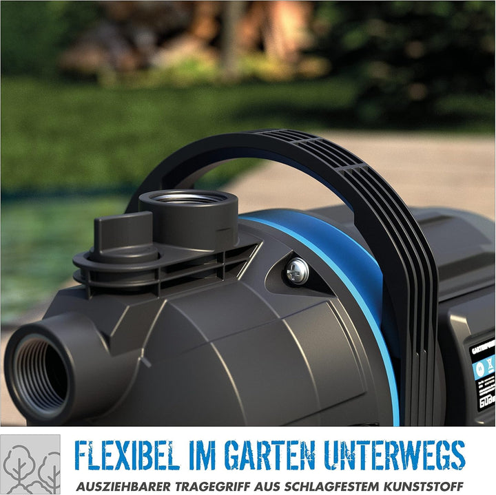 Gartenpumpe 600 W Jet-Pumpe 3200 l/h für Bewässerung &amp; Teiche - Bild 6