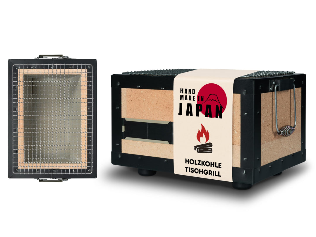Konro Tischgrill Diatomit japanischer Holzkohlegrill für Yakitori