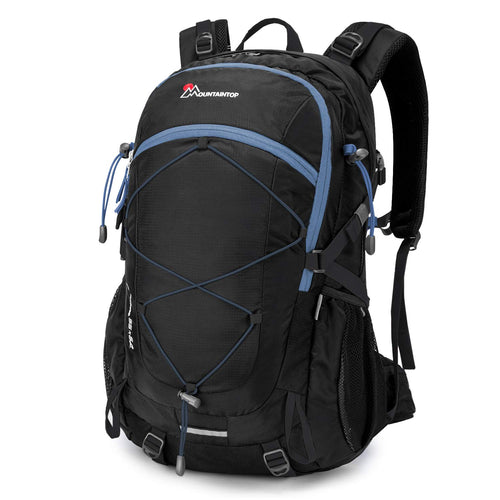 Wanderrucksack 40L Nylon mit Regenhülle für Trekking & Camping