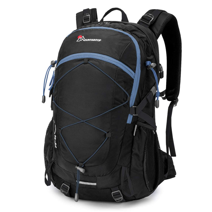 Wanderrucksack 40L Nylon mit Regenhülle für Trekking &amp; Camping