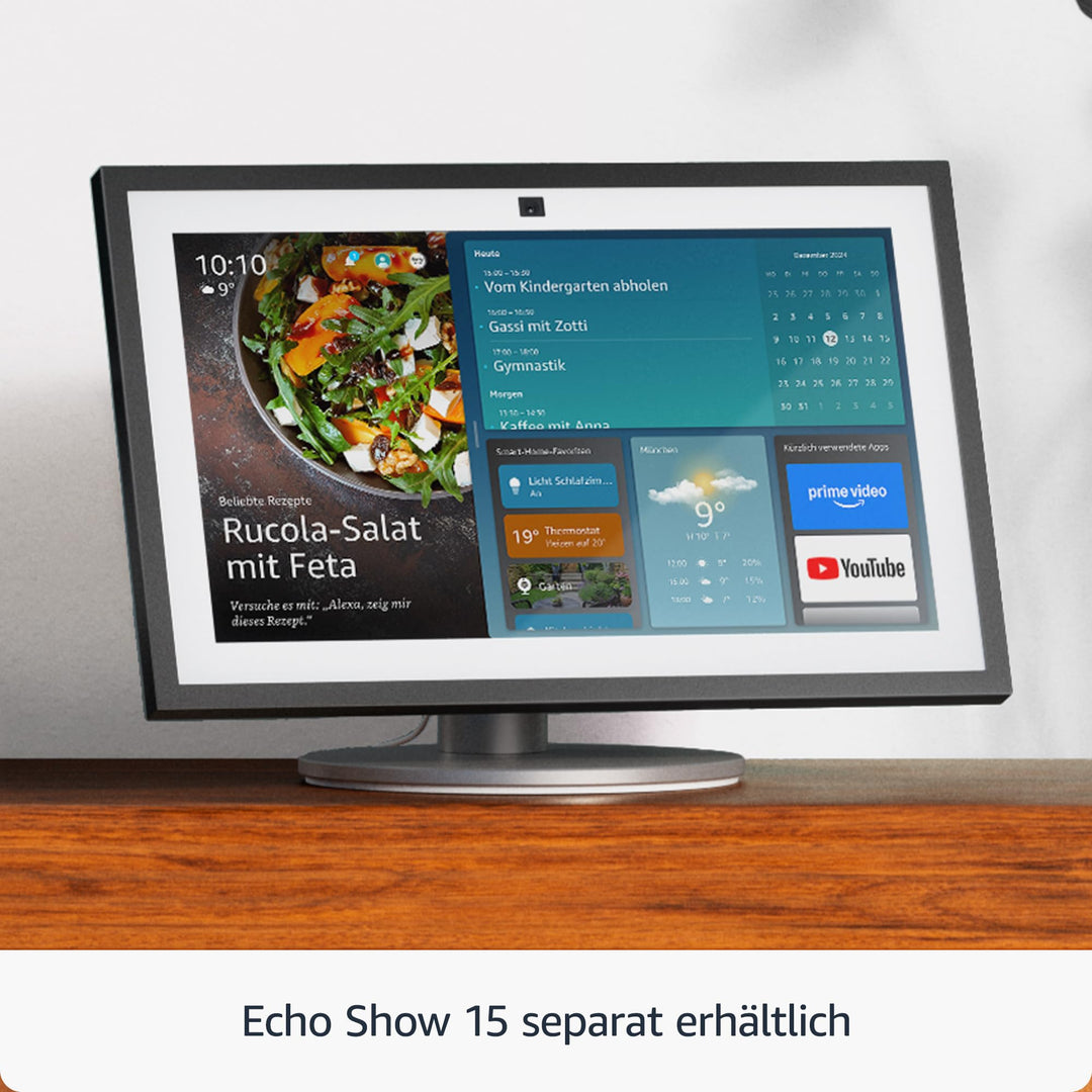 Ständer für Echo Show 15 Aluminium 360° schwenkbar 30° neigbar - Bild 2