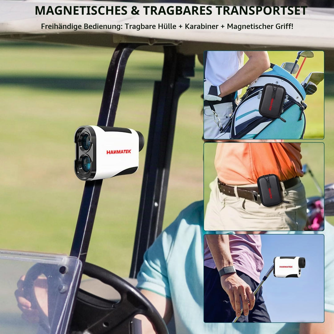 Golf-Entfernungsmesser 1200 Yards Slope-Modus USB-C Akku - Bild 8
