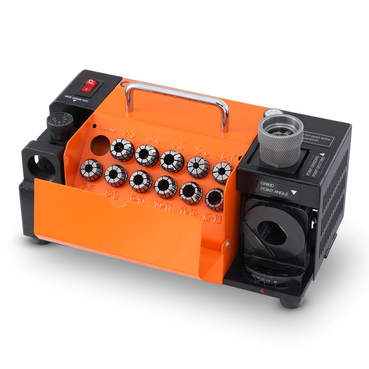 Bohrerschärfmaschine 120W 3–13mm Spitzenwinkel 95–135° mit 2 Schleifscheiben - Bild 9