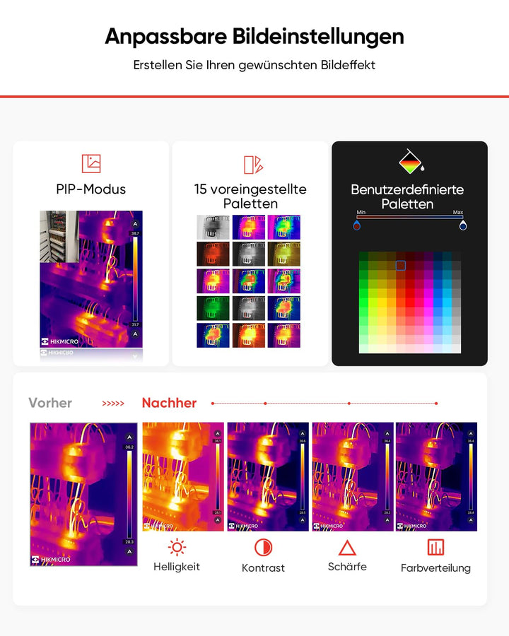 Wärmebildkamera Smartphone 512x384 SuperIR USB-C für Inspektion - Bild 9