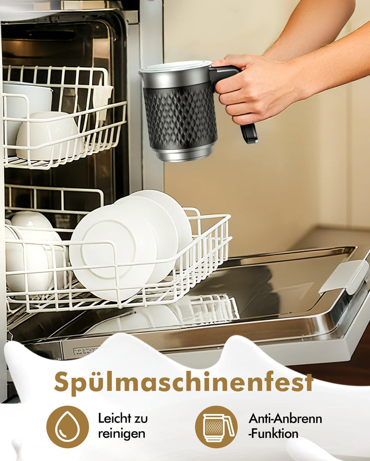 Milchaufschäumer Elektrisch 5-in-1 350ml für Cappuccino und Latte - Bild 5