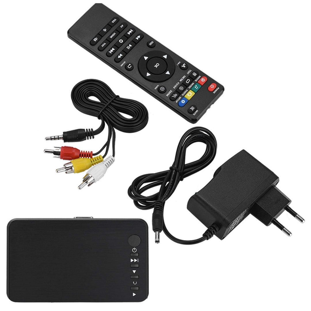 Multimedia Player Full HD 1080p HDMI mit Fernbedienung USB SD - Bild 9