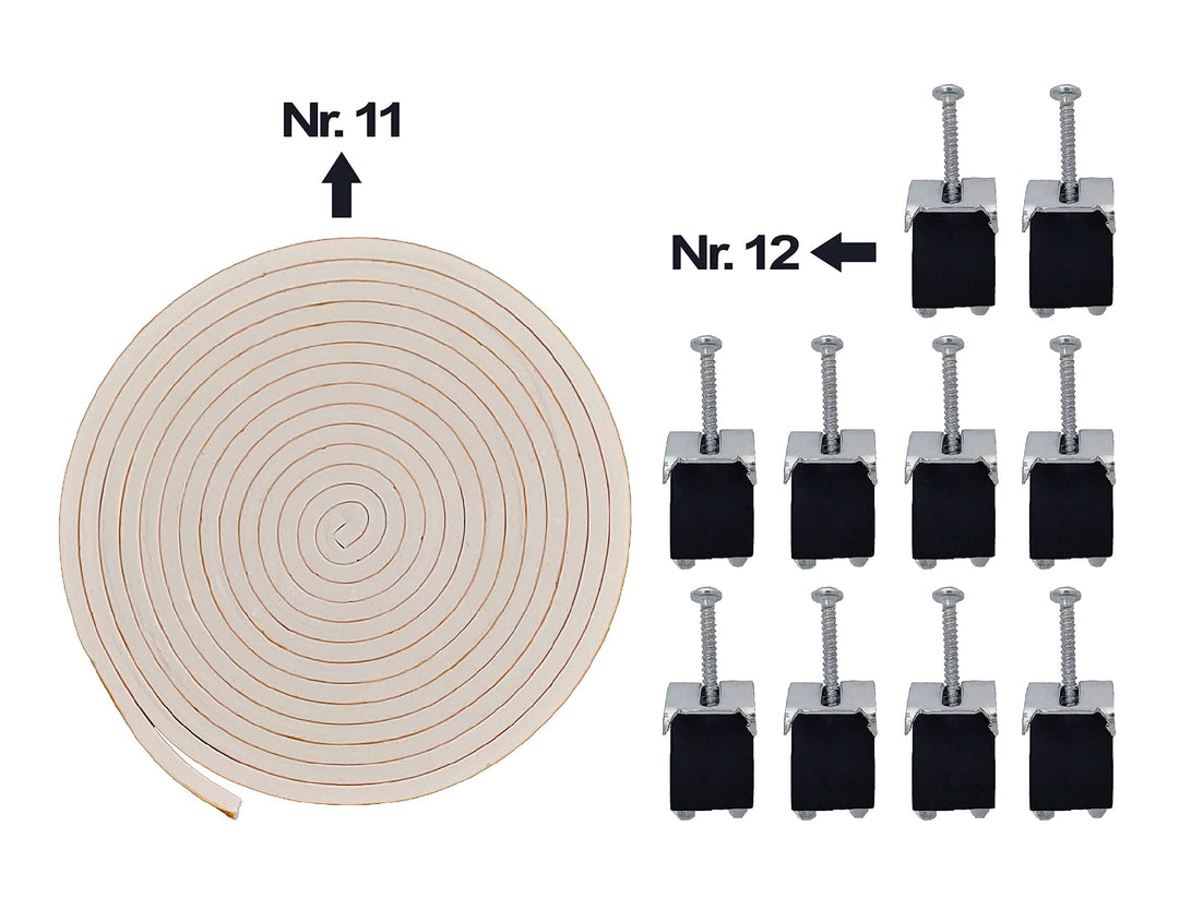 Edelstahlspüle Einbau 50x50 cm flächenbündig mit Syphon-Set - Bild 6