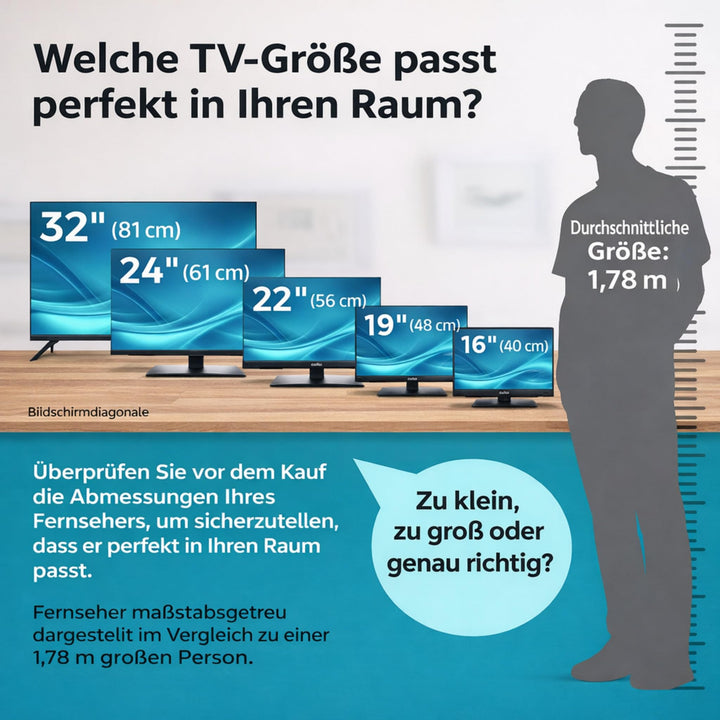 Camping Smart TV 24 Zoll 12V mit WebOS Triple-Tuner fuer Wohnmobil - Bild 10