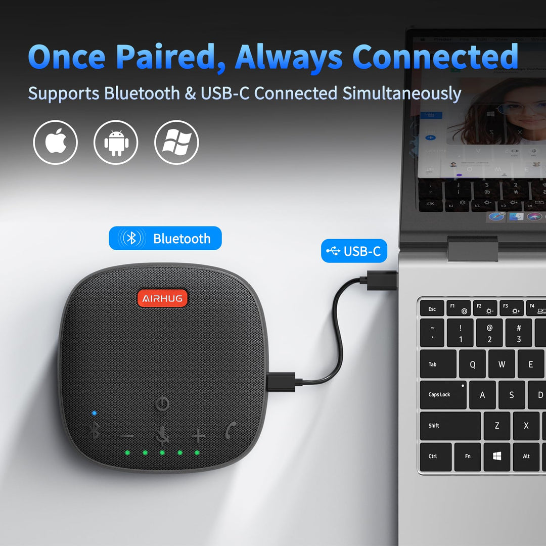 Konferenz-Freisprecher Bluetooth &amp; USB 360° für 4-6 Personen - Bild 3