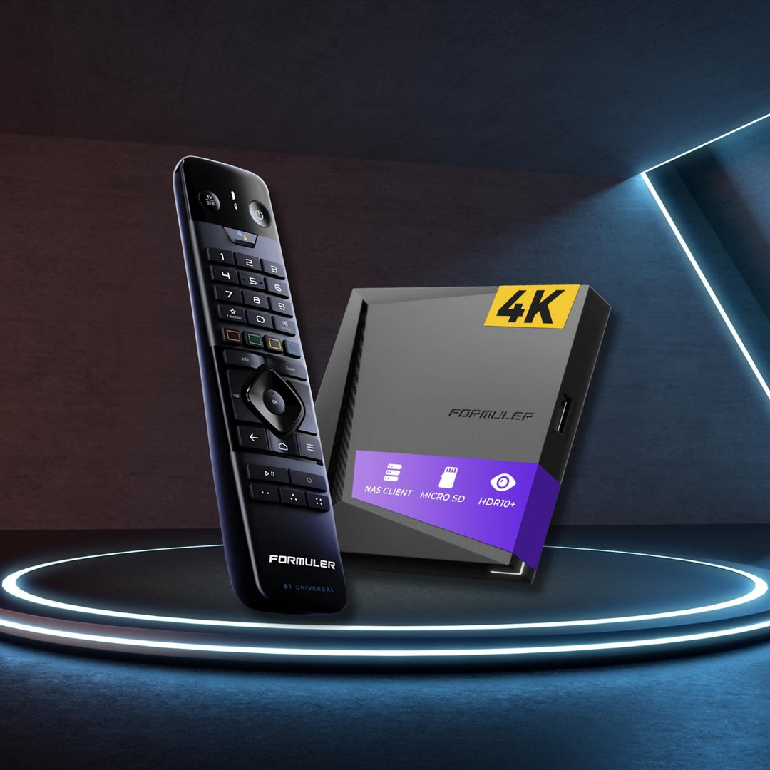 Android TV Box 4K Ultra HD mit MYTVOnline3, Bluetooth-Fernbedienung - Bild 3
