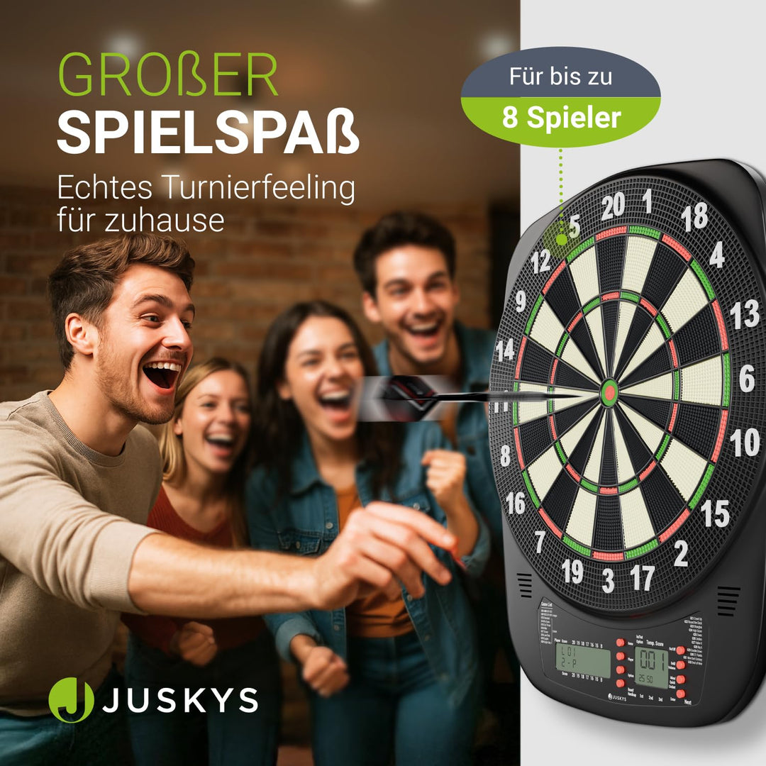 Elektronische Dartscheibe 32 Spiele 359 Varianten mit 18 Pfeilen - Bild 2
