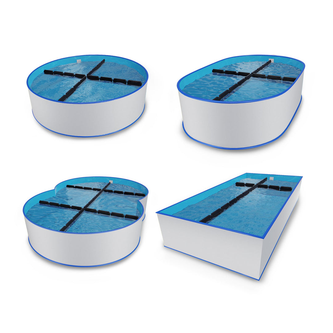 Eisdruckpolster Pool Winterschutz 8er-Set mit Sand gefüllt 50x23cm - Bild 7