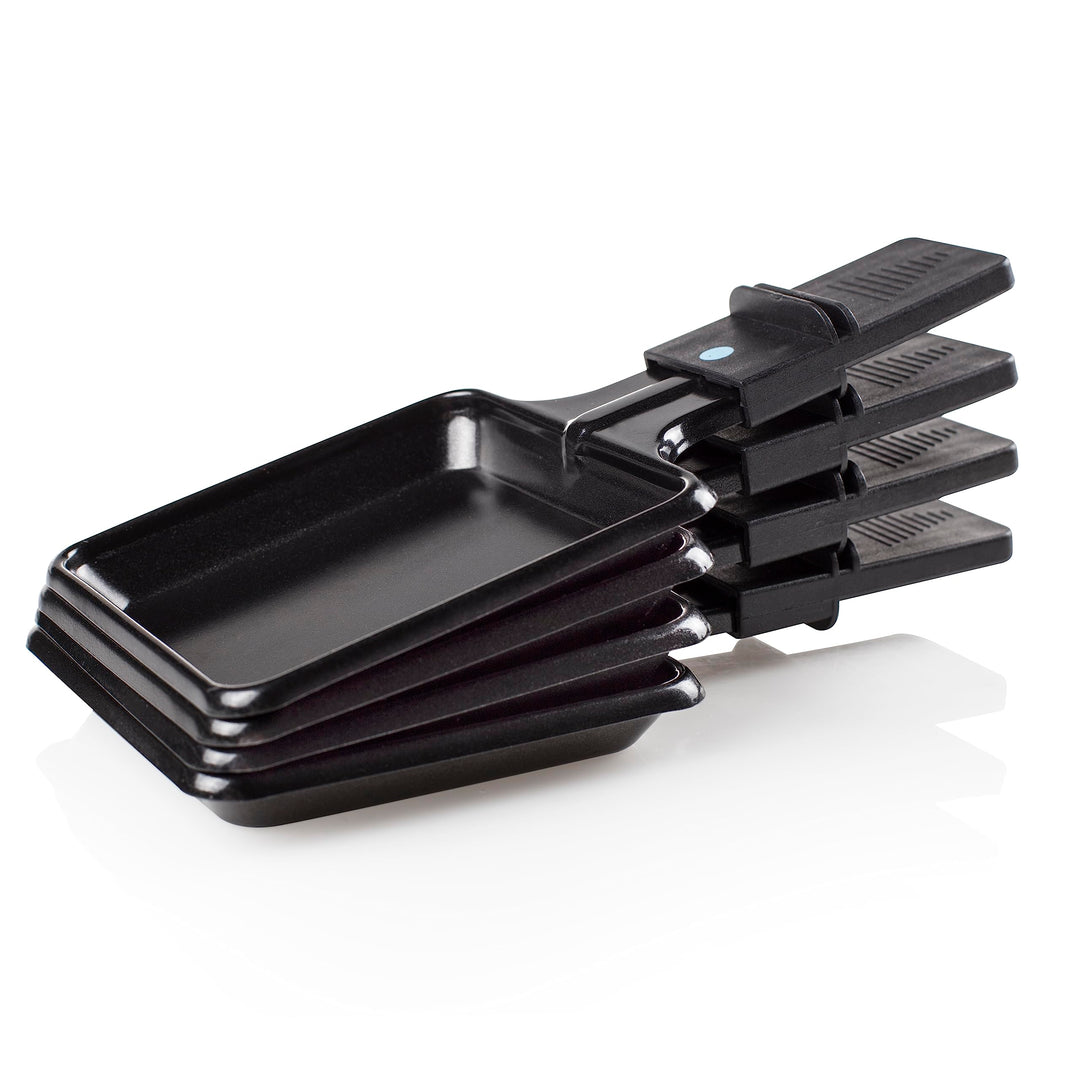 Raclette-Grill Steinplatte 21x21cm 600W fuer 4 Personen - Bild 5