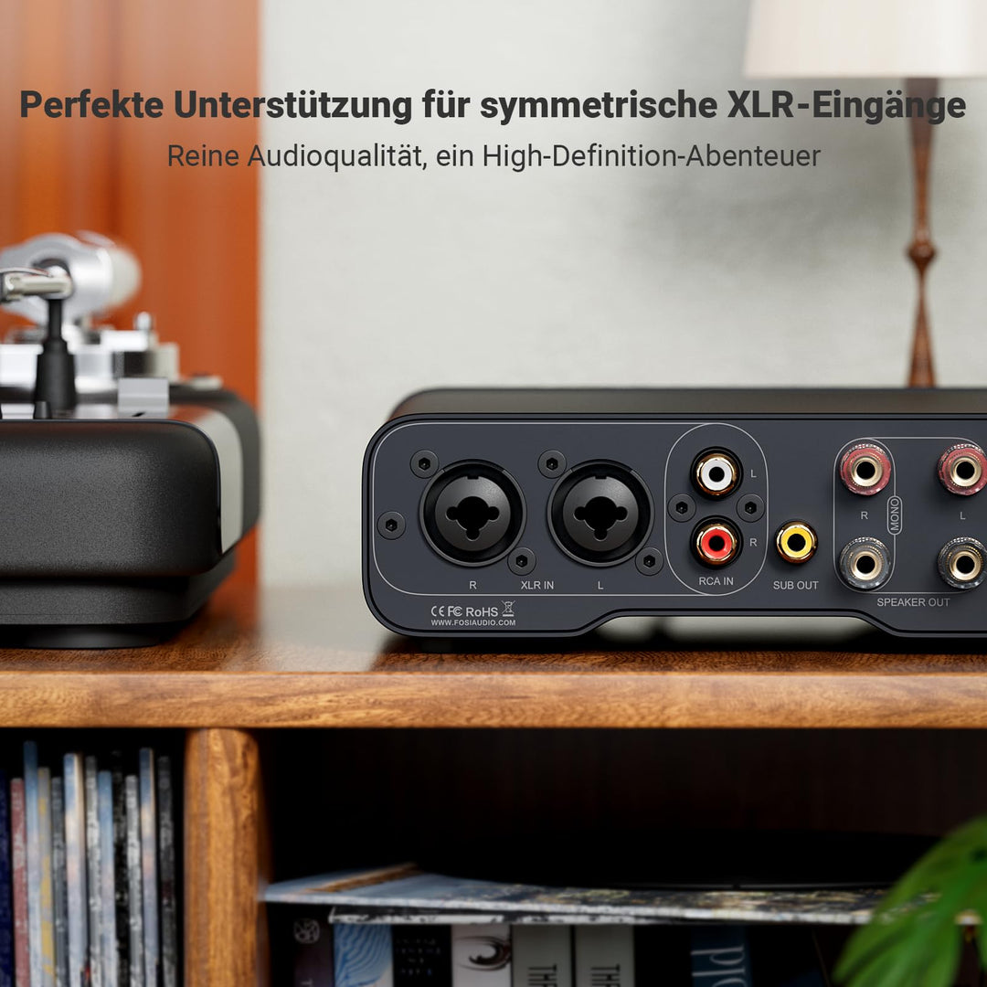 HiFi Stereo/Mono Verstärker Class D TPA3255 XLR RCA 180W/235W - Bild 3