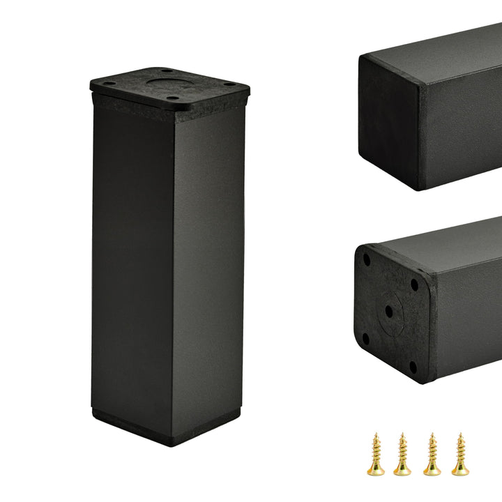 Möbelfüsse Aluminium verstellbar 120 mm 8er-Set schwarz - Bild 10