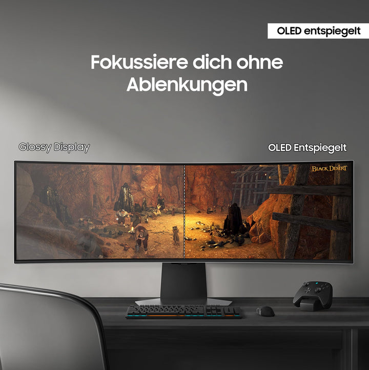 Gaming Monitor 49 Zoll OLED Curved DQHD 5120x1440 240 Hz - Bild 7