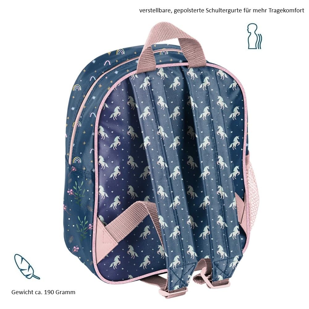 Kindergarten-Rucksack Set 4-teilig Einhorn für Mädchen - Bild 3