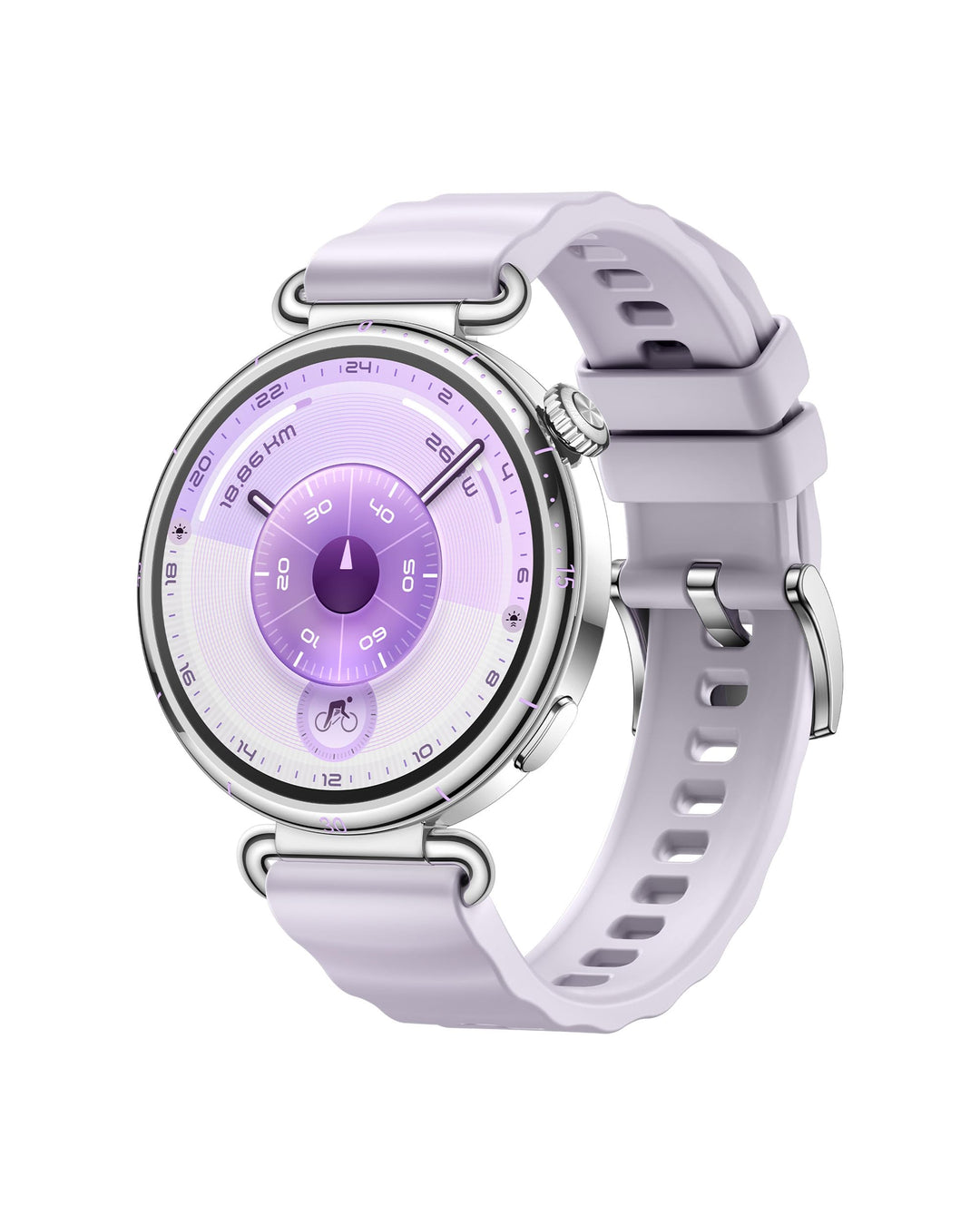 Smartwatch GPS 41mm AMOLED 14 Tage Akku Lila