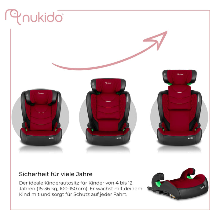Kindersitz ISOFIX 15-36 kg mit SIP-Schutz, 12-fach verstellbar - Bild 3