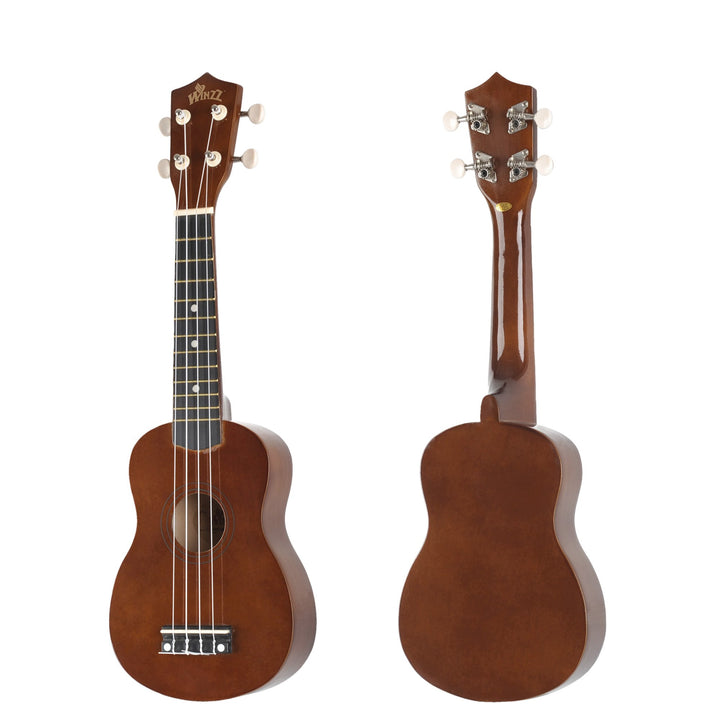 Sopran Ukulele Starter Set Lindenholz mit 9-teiligem Zubehör