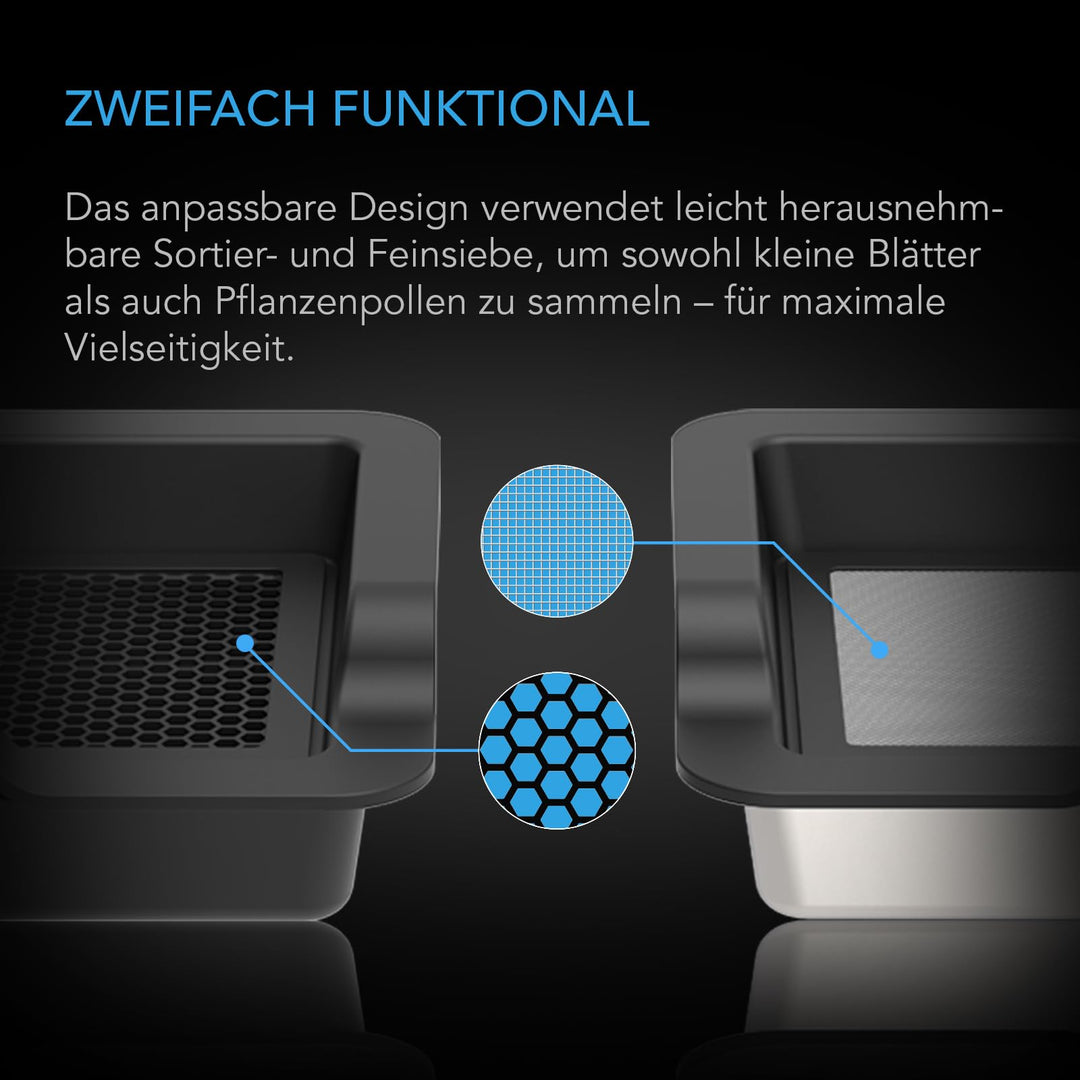 Erntewanne Set 3-teilig mit Sieb 150 Mikron für Pflanzenernte - Bild 5