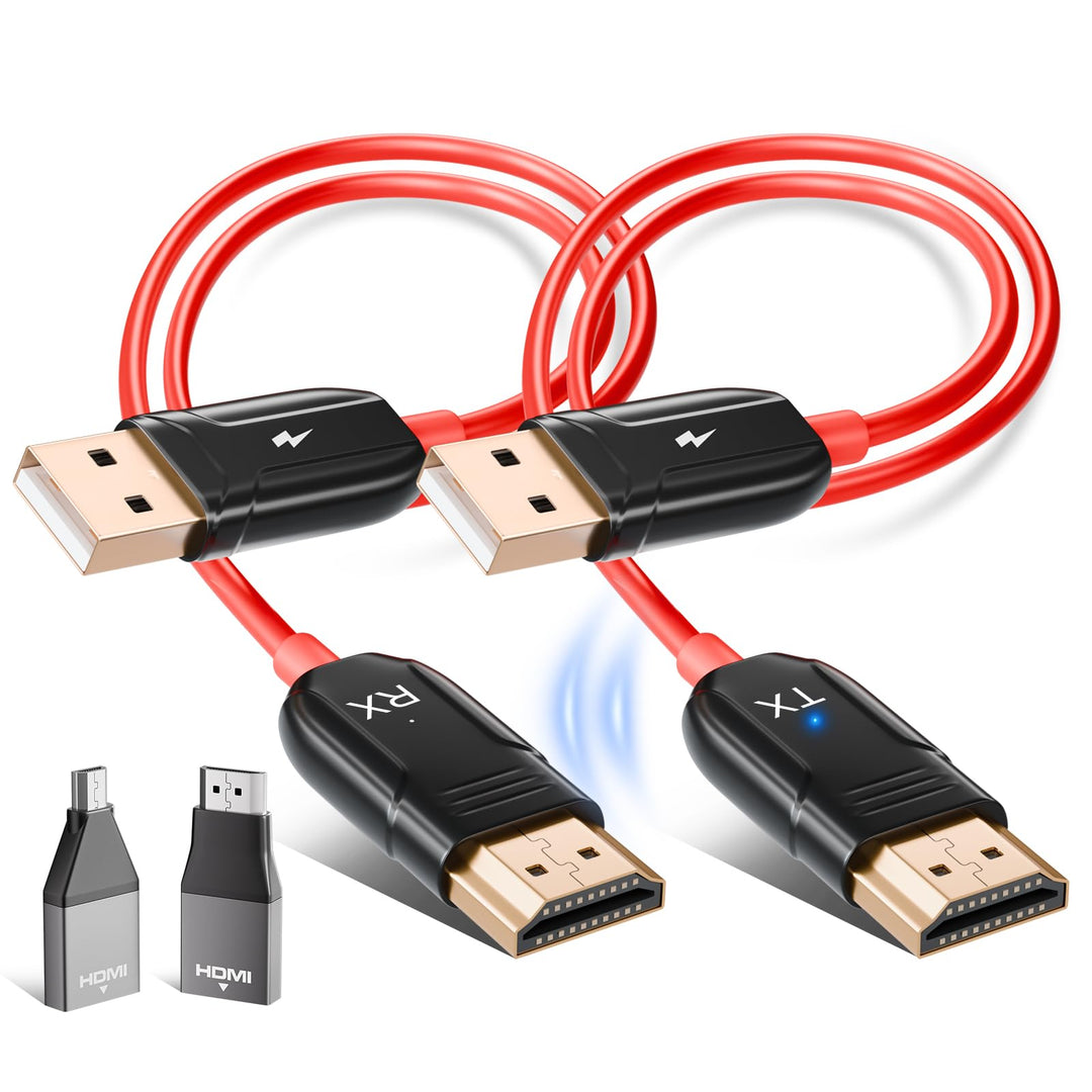 HDMI Wireless Transmitter &amp; Receiver Set 1080p Plug &amp; Play bis 50m