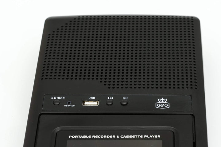 Kassettenrekorder mit USB-Aufnahme, externem Mikrofon und MP3-Export - Bild 3