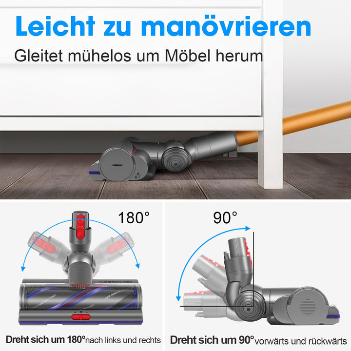 Bodendüse Torque Drive für Dyson V7 V8 V10 V11 V15 mit Anti-Verwicklungsschutz - Bild 7