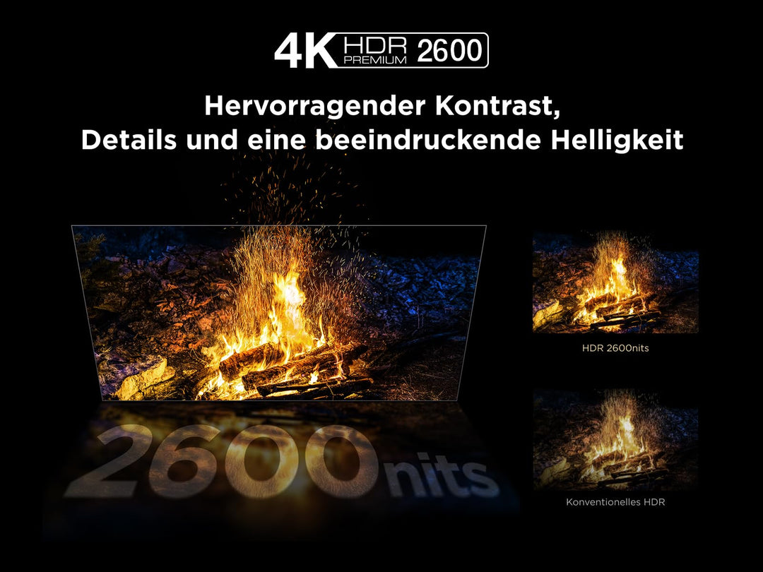 4K QLED-TV 65 Zoll QD-Mini LED 144Hz HDR Google TV Gaming - Bild 7