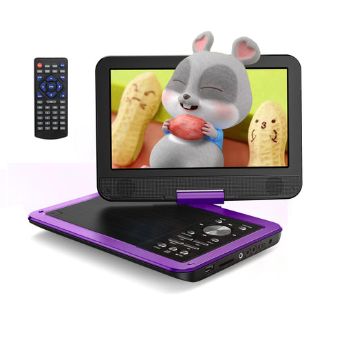 Tragbarer DVD-Player 12,5 Zoll mit 10,5" Schwenkbildschirm fürs Auto