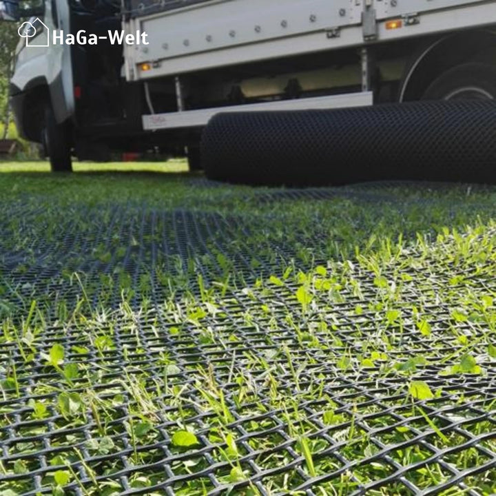 Rasenschutzgitter Kunststoff HD-PE 1,3 x 5 m befahrbar - Bild 9
