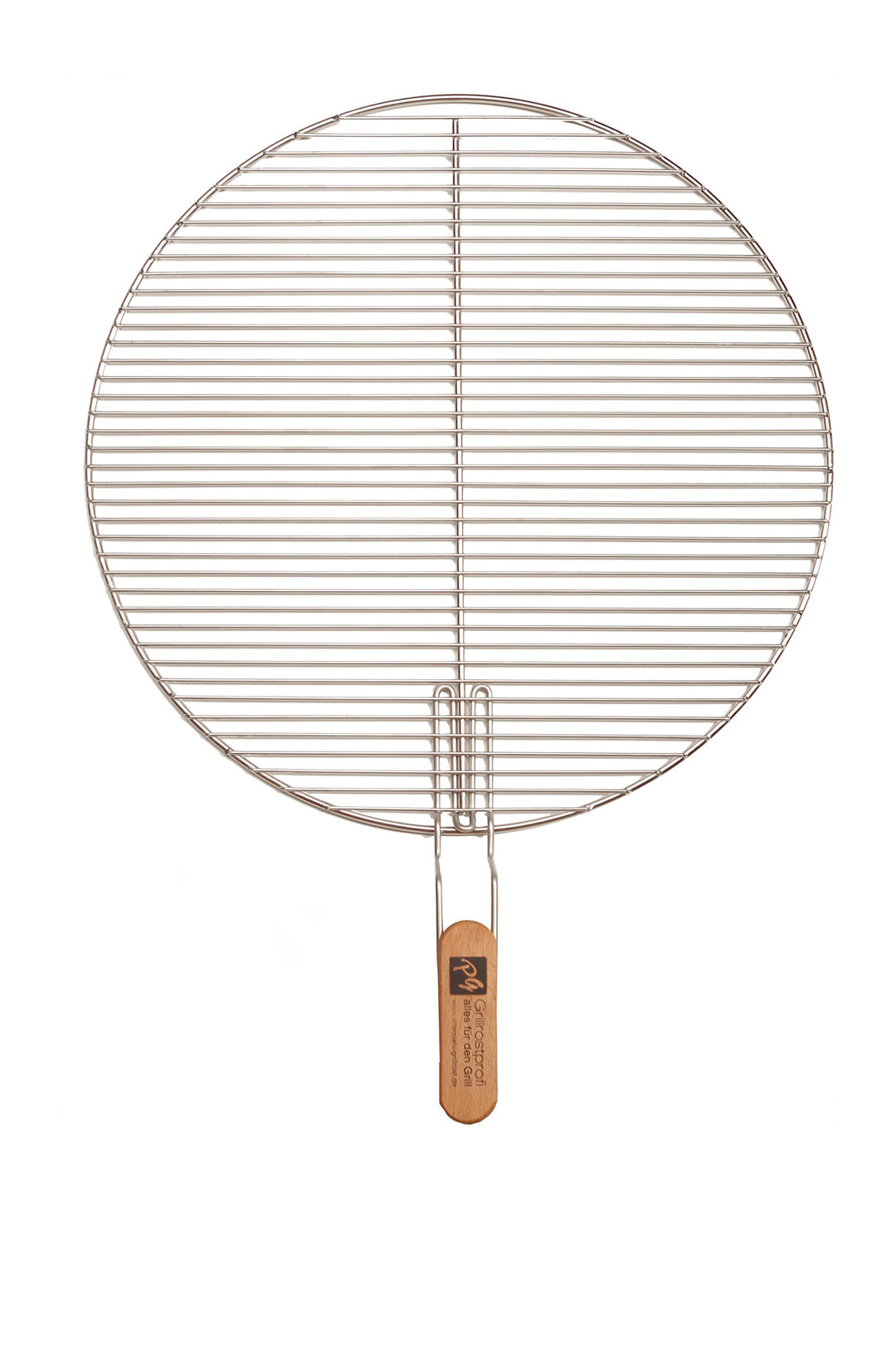 Grillrost Edelstahl rund Ø 44,5 cm mit abnehmbarem Griff